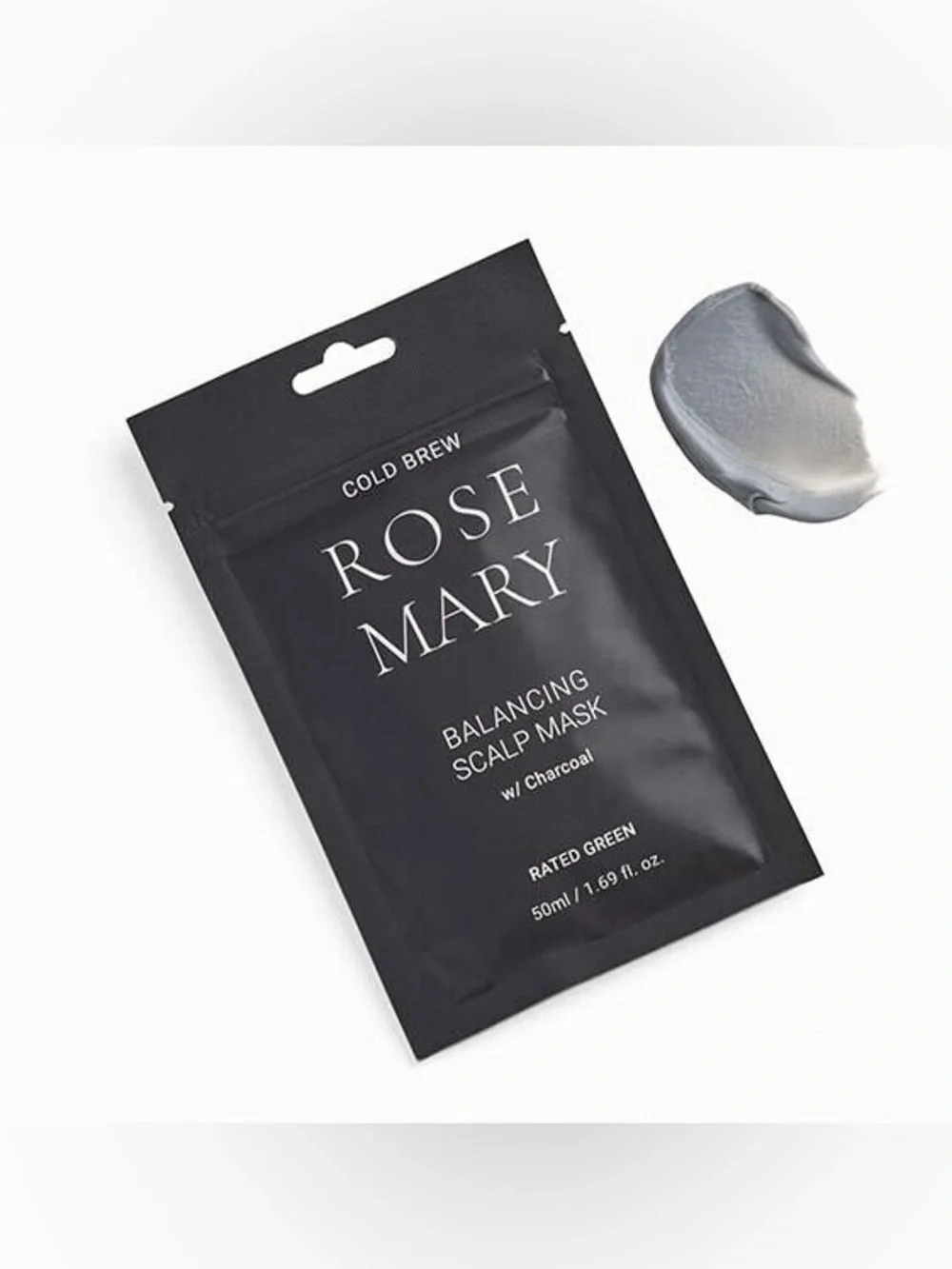 RATED GREEN Cold Brew Rosemary Balancing Scalp Mask w/ Charcoal